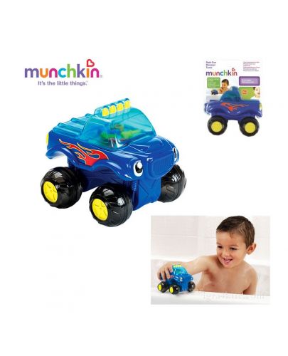 Munchkin Детска играчка кола чудовище Цвят Синьо 5019090114240 - 1