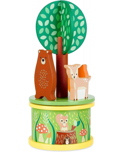 Музикална въртележка Orange Tree Toys - Горски животни - 3