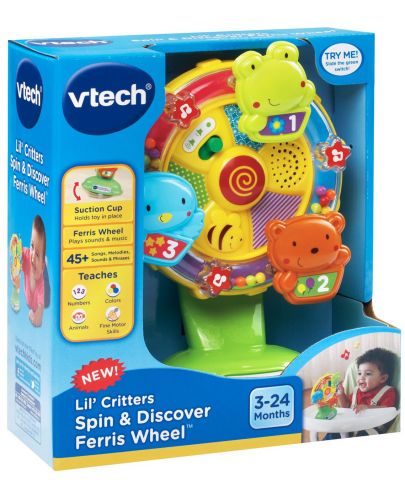 Бебешка играчка Vtech - Музикален волан - 7