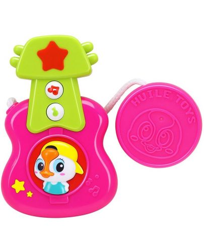  Музикална играчка Hola Toys - Китара с щипка за закачане - 1