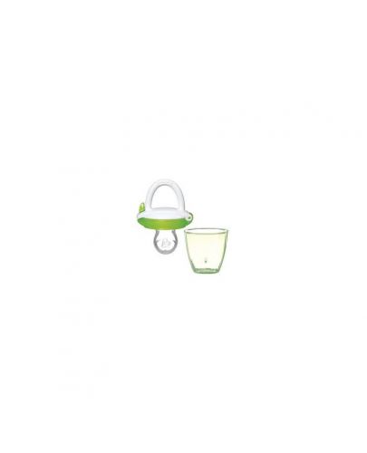 Munchkin Силиконова чесалка за въвеждане на храна зелена 11492 03 - 1