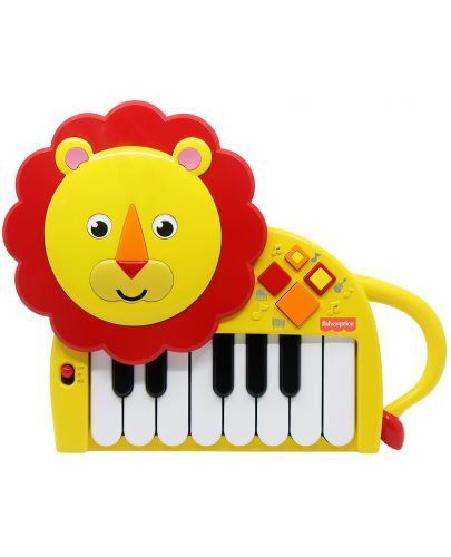Музикална играчка Fisher Price - Пиано, Лъвче - 1