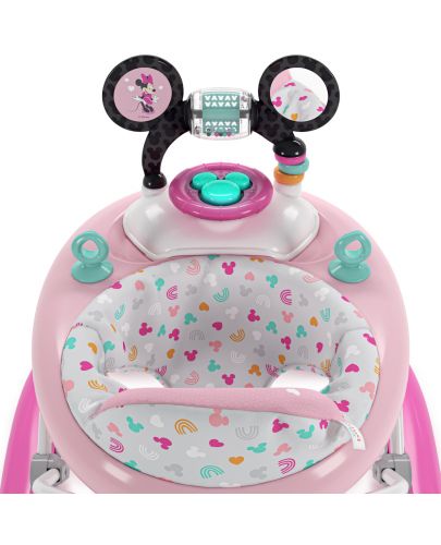 Музикална проходилка Bright Starts Disney Baby - Minnie Mouse,  розова - 5