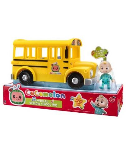 Музикална играчка Cocomelon - Училищен автобус, с фигура JJ - 5