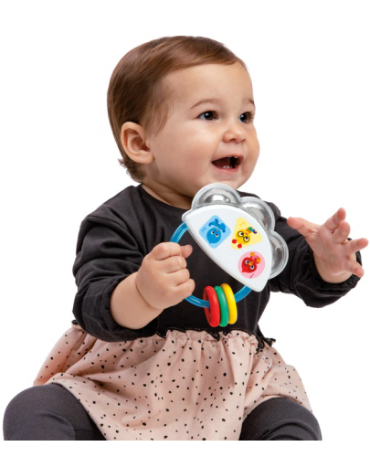 Музикална играчка Baby Einstein - Tiny Tambourine - 2