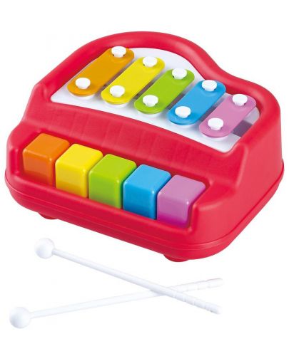 Музикална играчка 2 в 1 PlayGo - Пиано и ксилофон - 1