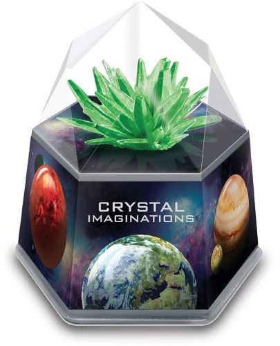 Научен комплект 4M - Отгледай си кристал, зелен - 2