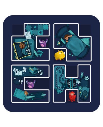 Настолна игра Smart Games - Monsters Hide & Seek - 4