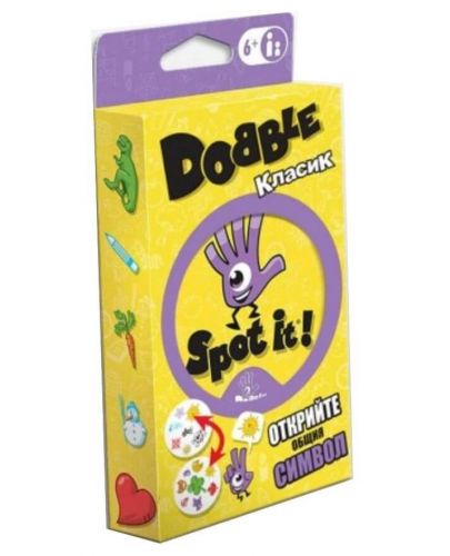 Настолна игра Dobble (Spot it) - детска - 1