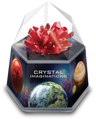 Научен комплект 4M - Отгледай си кристал, червен - 2