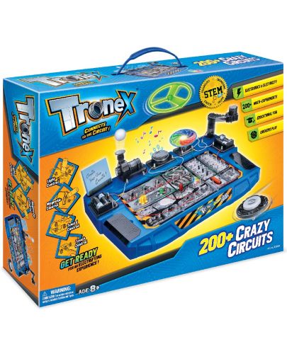 Научен STEM комплект Amazing Toys Tronex - 200 опита с електрически вериги - 1