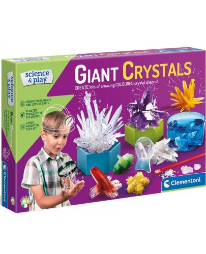 Научен комплект Clementoni Science & Play - Лаборатория за кристали - 1