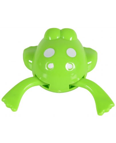 Навиваща се играчка за баня Moni Toys - Жаба - 4