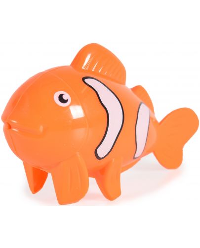 Навиваща се играчка за баня Moni Toys - Рибка - 1