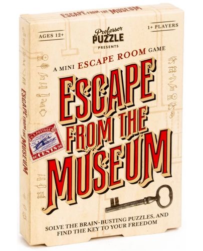 Настолна игра Professor Puzzle: Escape From The Museum - 1