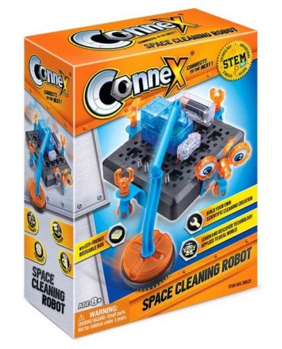 Научен STEM комплект Amazing Toys Connex - Космическият робот чистач - 1