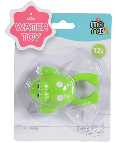 Навиваща се играчка за баня Moni Toys - Жаба - 5