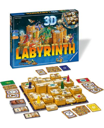 Настолна игра Ravensburger 3D Labyrinth - детска - 2