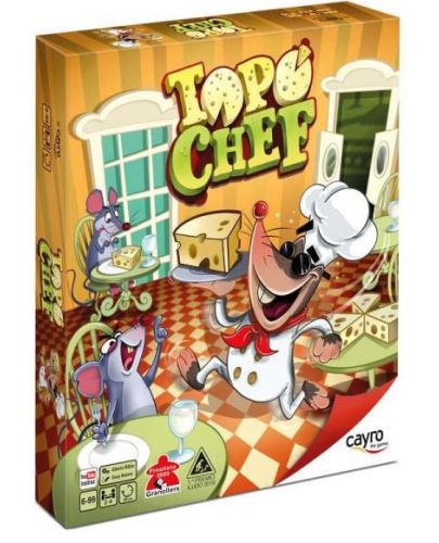 Настолна игра за памет Cayro - Topo Chef - 1