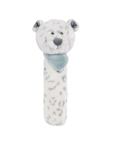 Nattou Мека играчка със свирка снежен леопард Lea - 1