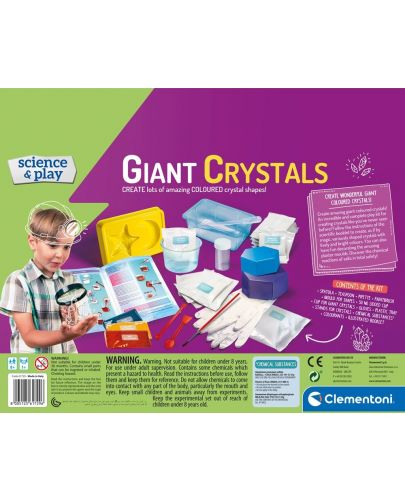 Научен комплект Clementoni Science & Play - Лаборатория за кристали - 5