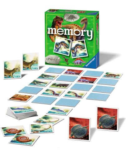 Настолна игра Memory - Dinosaurs - 2
