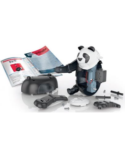 Научен комплект Clementoni Science & Play - Rolling Bot, панда - 3