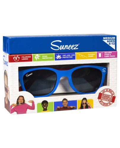 Нечупливи поляризирани слънчеви очила Suneez - Bora, 8-12 години   - 6