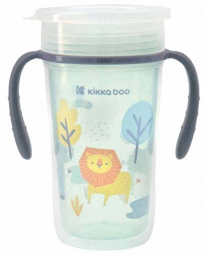 Неразливаща се чаша 360° KikkaBoo - Lion, 300 ml - 1