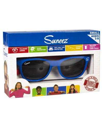 Нечупливи поляризирани слънчеви очила Suneez - Bora, 3-8 години  - 6
