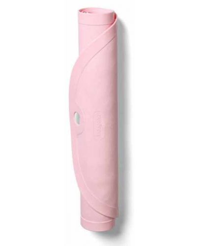 Неплъзгаща се постелка за баня Babyono - 70 x 35 cm, розова  - 3