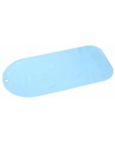 Неплъзгаща се постелка за баня Babyono - 70 x 35 cm, синя - 1