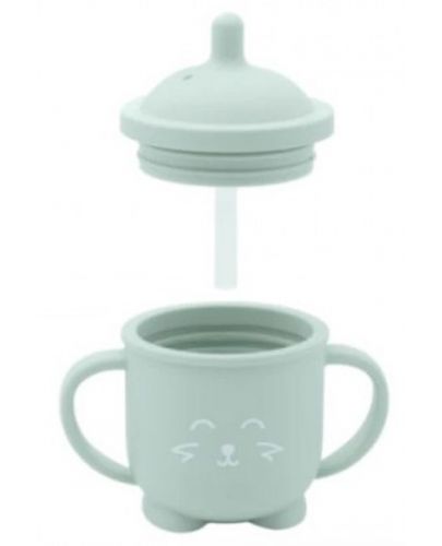 Неразливаща силиконова чаша със сламка Babymoov - ISY Cup - 3