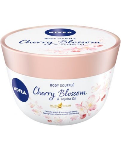 Nivea Суфле за тяло Cherry Blossom & Jojoba Oil, 200 ml - 1