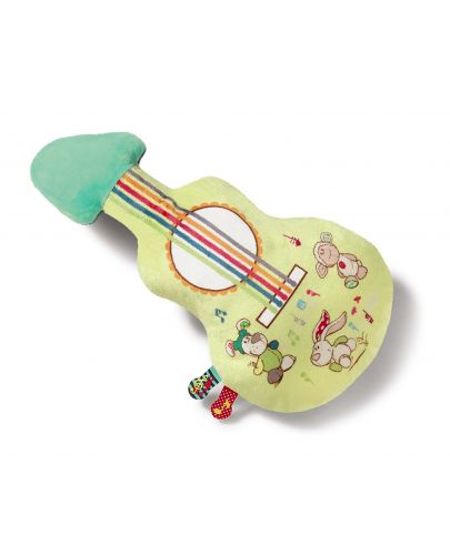 Бебешка музикална играчка My First Nici - Моята първа китара от плюш - 1