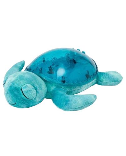 Нощна лампа-проектор Cloud B - Морска костенурка, синя - 1