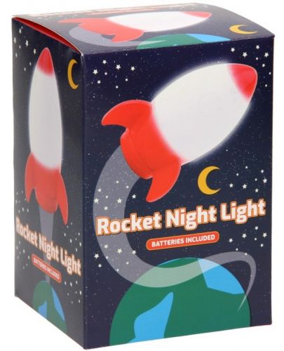 Нощна лампа Johntoy - Ракета - 4