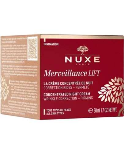 Nuxe Merveillance Lift Концентриран нощен крем с лифтинг ефект, 50 ml - 6