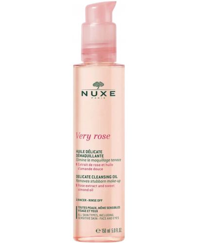 Nuxe Very Rose Деликатно почистващо олио, 150 ml - 1