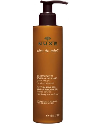 Nuxe Rève De Miel Почистващ гел за лице, 200 ml - 1