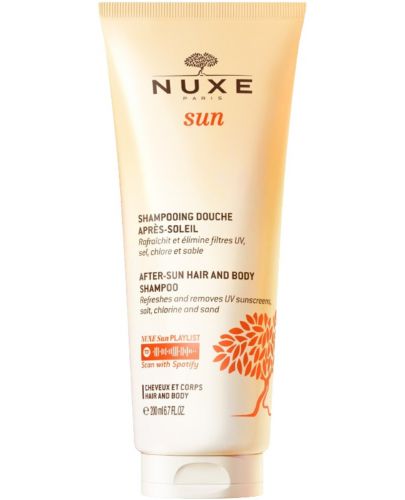 Nuxe Sun Шампоан за коса и тяло, за след слънце, 200 ml - 1