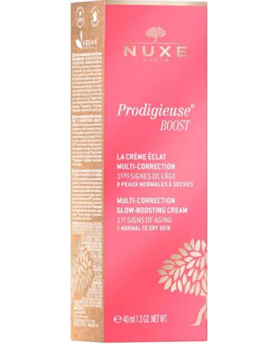Nuxe Prodigieuse Boost Озаряващ копринен крем за лице, 40 ml - 3