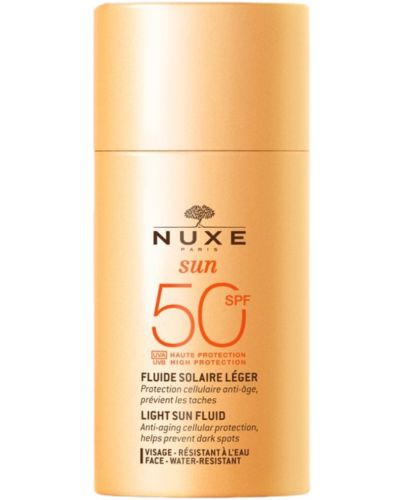Nuxe Sun Слънцезащитен лек флуид, SPF50, 50 ml - 1