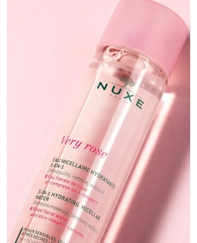 Nuxe Very Rose Успокояваща мицеларна вода 3 в 1, 200 ml - 4