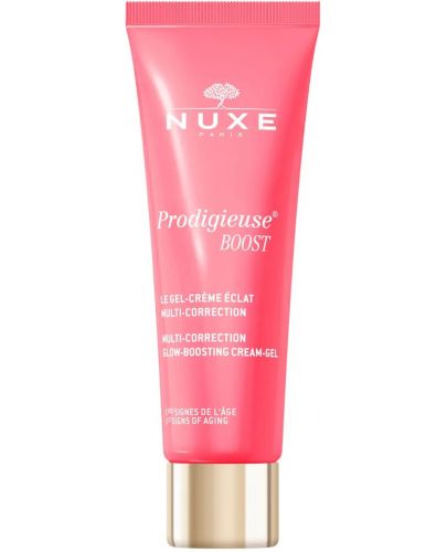 Nuxe Prodigieuse Boost Мултикоригиращ озаряващ гел-крем, 40 ml - 1