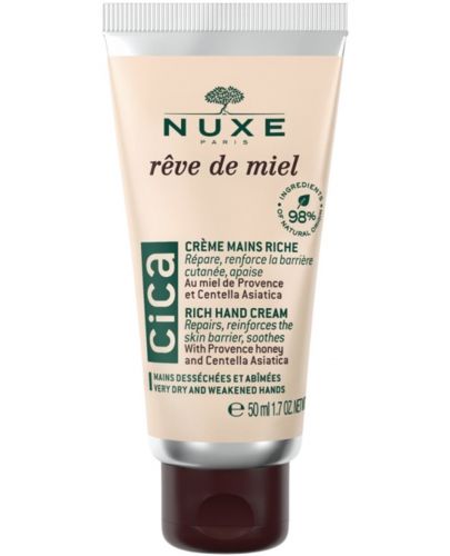 Nuxe Reve De Miel Обогатен крем за ръце Cica, 50 ml - 1