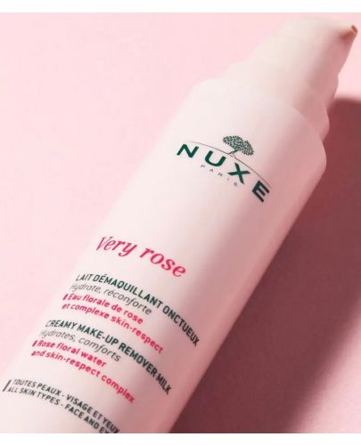 Nuxe Very Rose Кремообразно дегримиращо мляко, 200 ml - 4