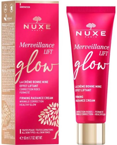 Nuxe Merveillance Lift Озаряващ уплътняващ крем Glow, 50 ml - 4
