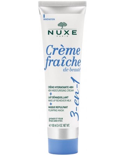 Nuxe Crème Fraiche Хидратиращ крем за лице и очи 3 в 1, 100 ml - 1