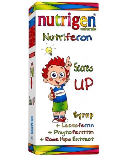 Nutriferon Scores up Сироп с желязо, 150 ml, Nutrigen - 1